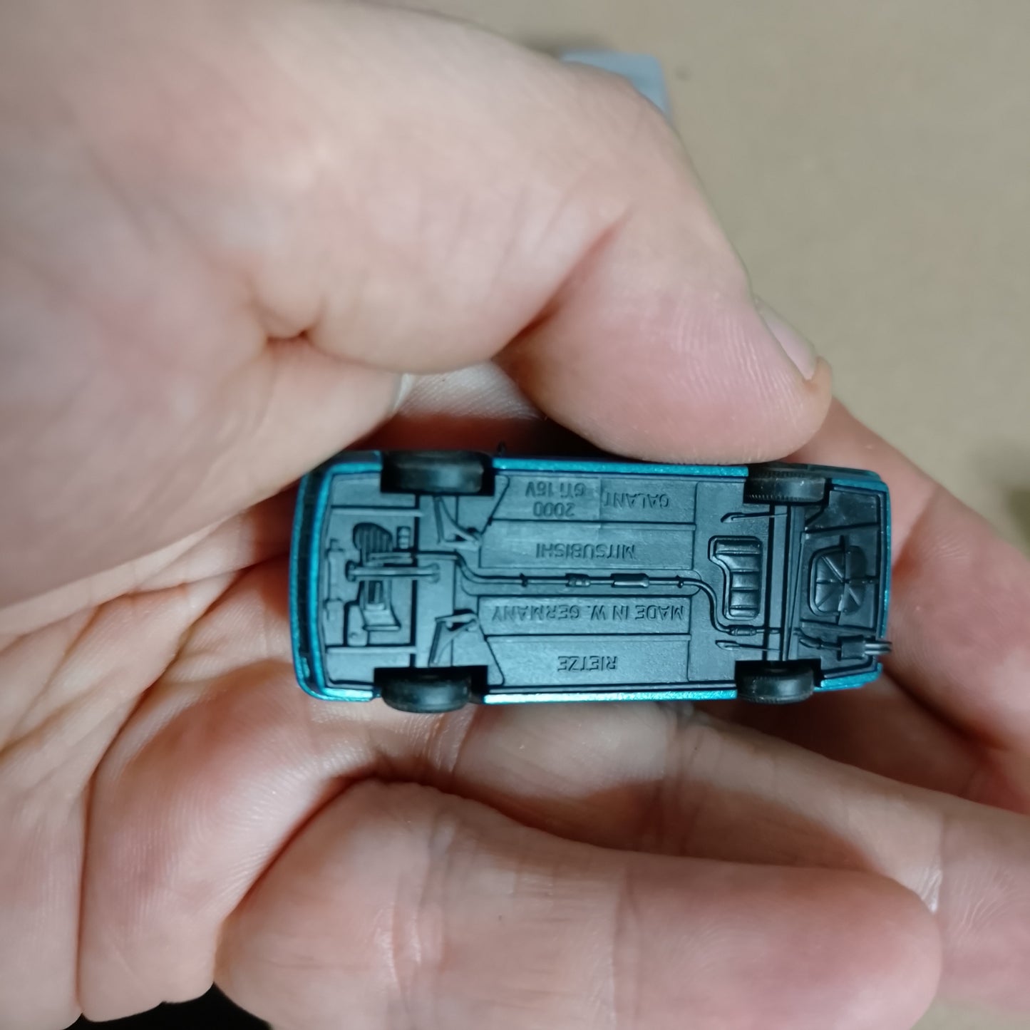 Wiking Rietz 1:87 detailed plastic small Mitsubishi 90's road cars 4x4's loose nice