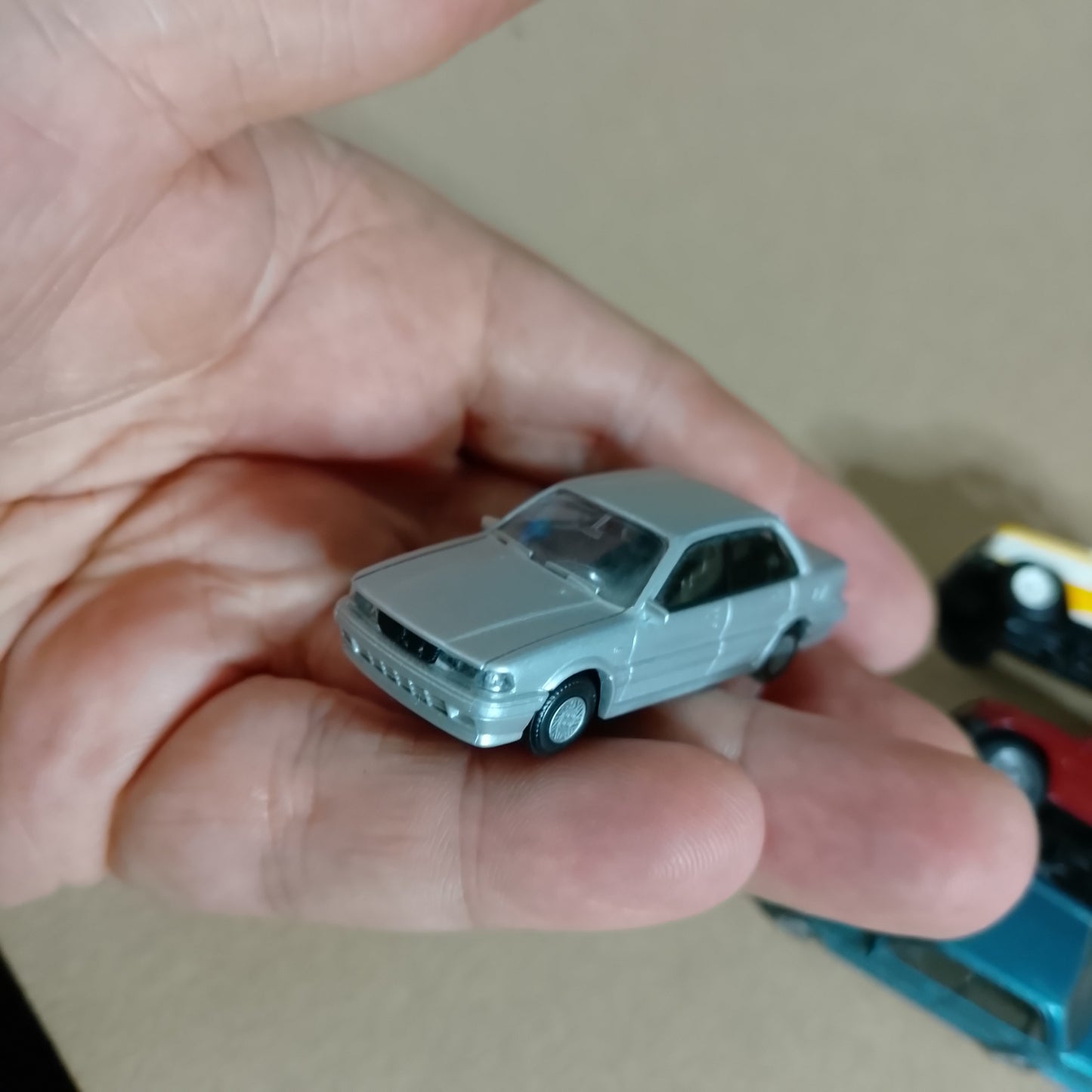 Wiking Rietz 1:87 detailed plastic small Mitsubishi 90's road cars 4x4's loose nice
