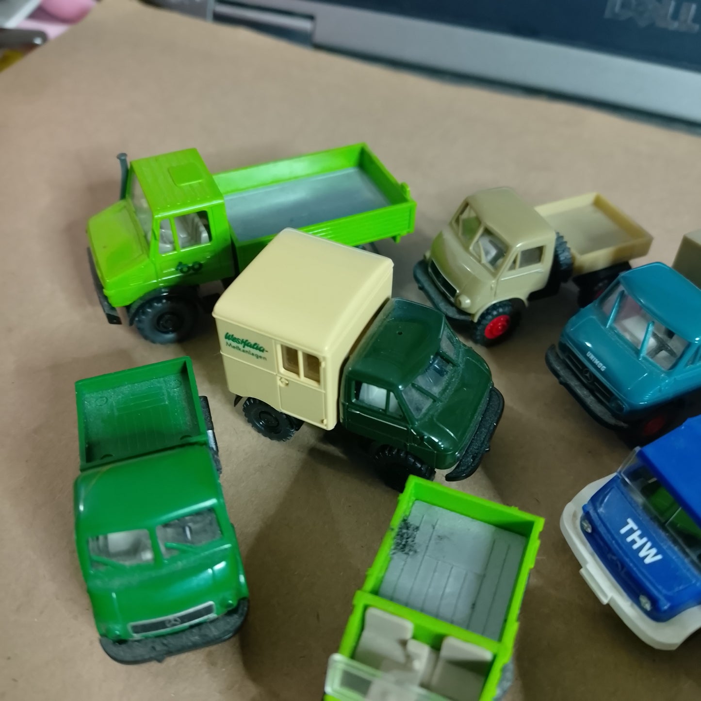 Wiling Brekina etc 1:87 Mercedes Commercial vehicles unimog etc bundle x8