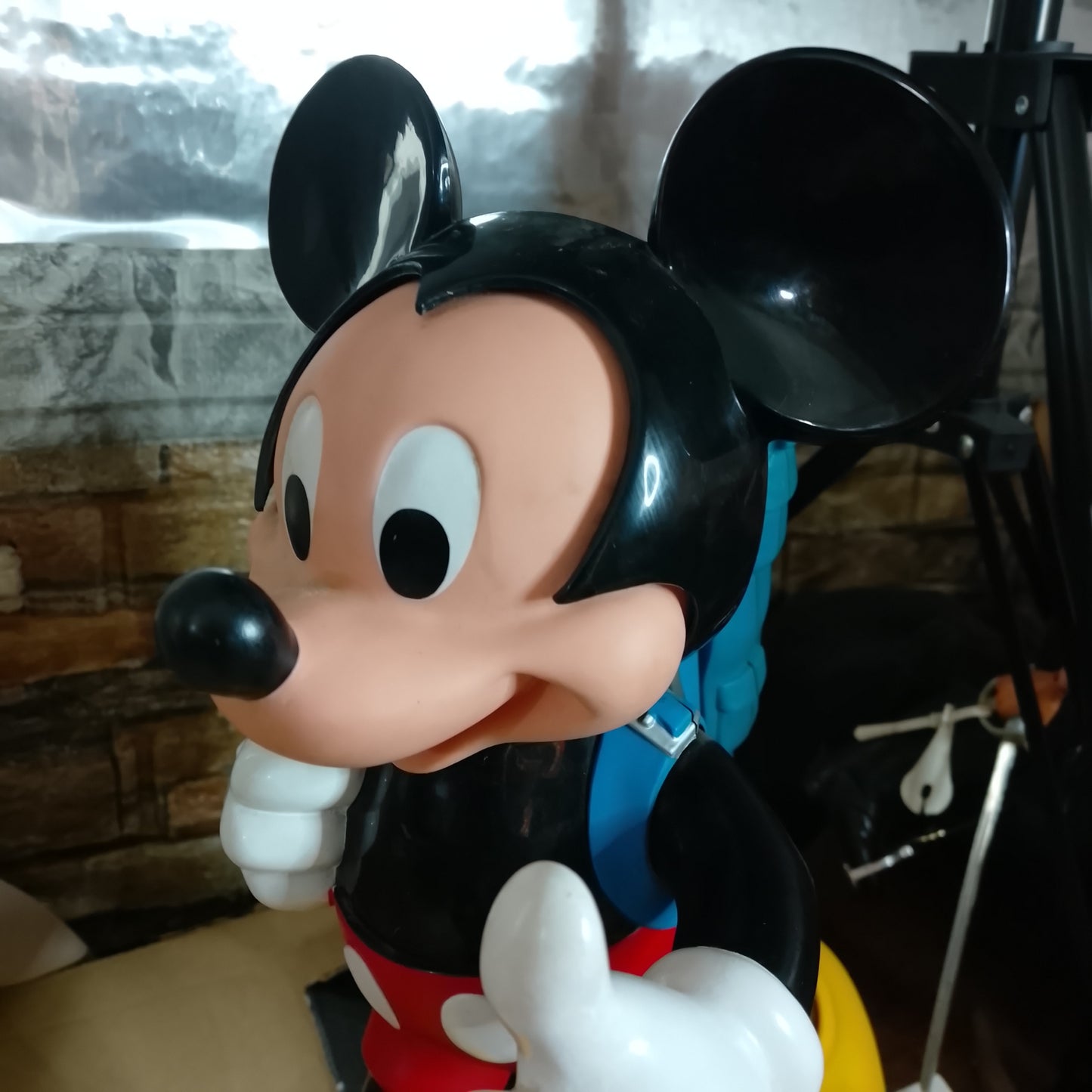Retro late 80's Tyco Disney Mickey Mouse home landline phone nice example