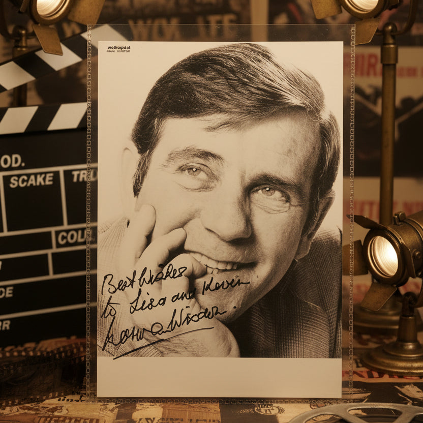 Norman Wisdom comedy great Actor genuine ink Autograph signed picture 