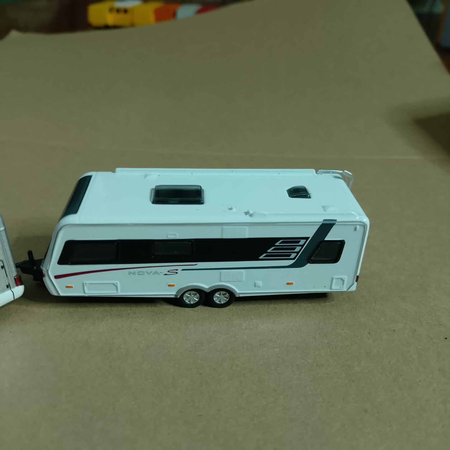 Schuco 1:87 Hymer b class motorhome + nova-s caravan very rare diecast loose models