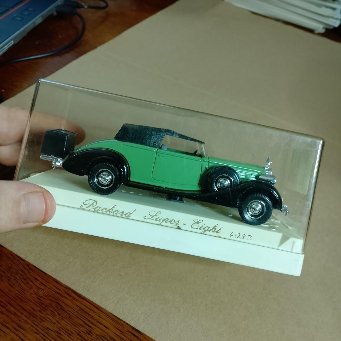 4037 Solido 1:43 Packard super eight diecast classic car boxed vgc
