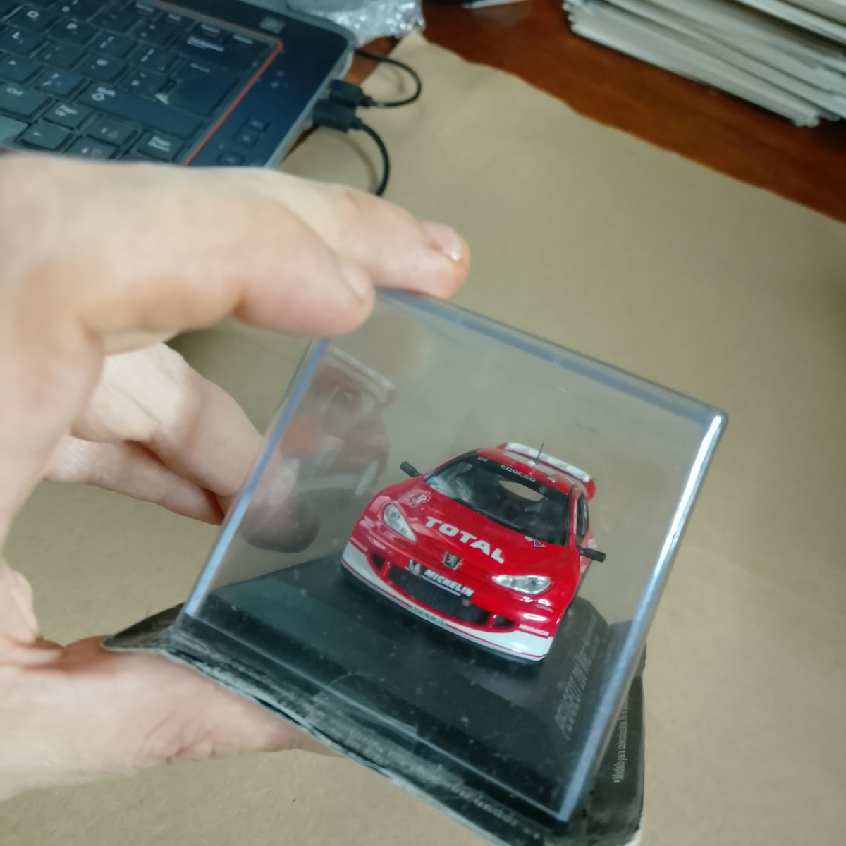 Deagostini Ixo 1:43 Peugeot 206 WRC 2003 richard burns perfect boxed diecast model