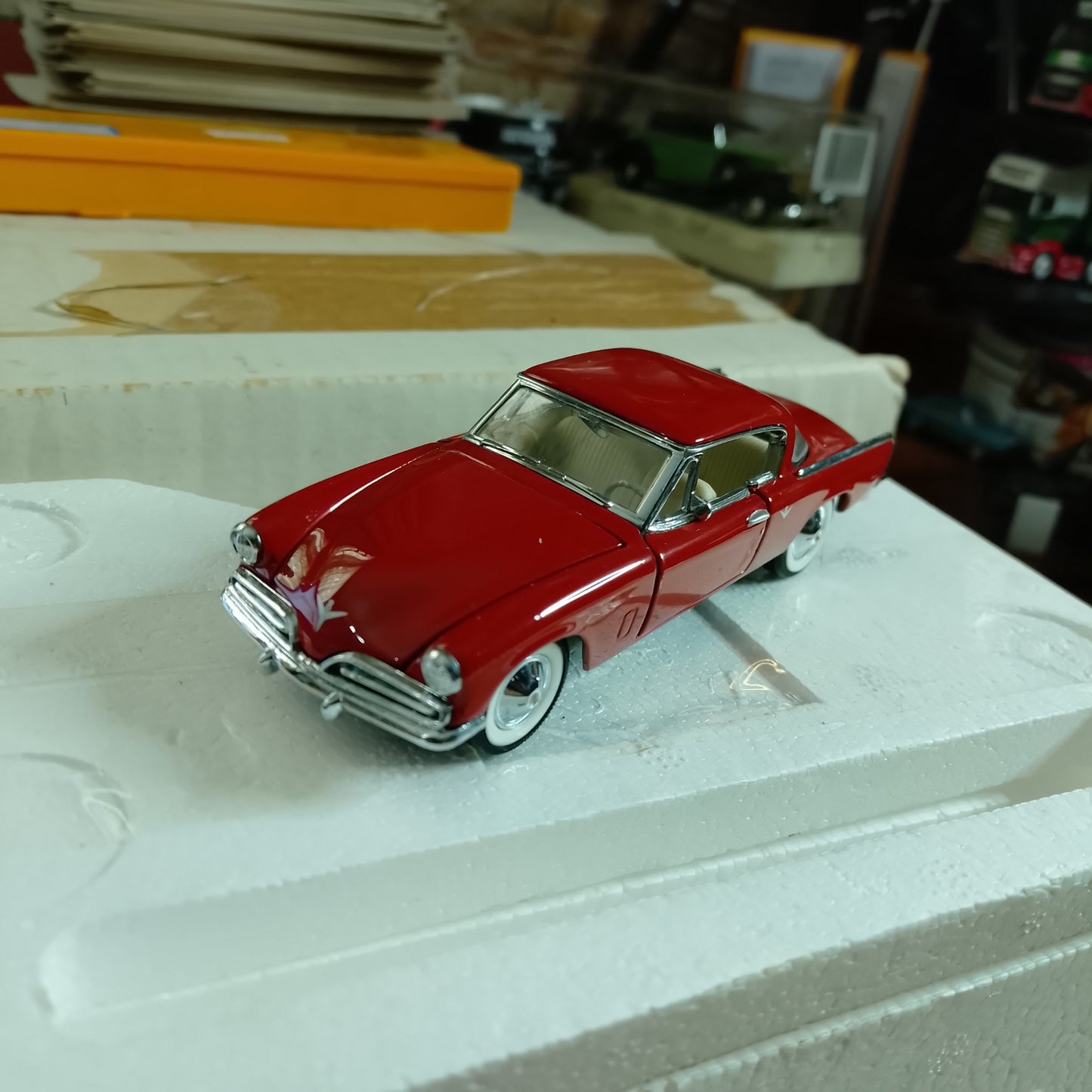 Frannklin mint cars of the fifties Studebaker Commander 1:43 diecast excellent has box
