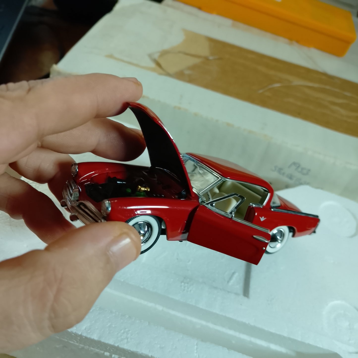 Frannklin mint cars of the fifties Studebaker Commander 1:43 diecast excellent has box