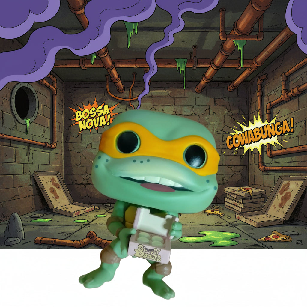 Funko Pop movies 1136 TMNT Turtles Michelangelo vinyl boxed figure