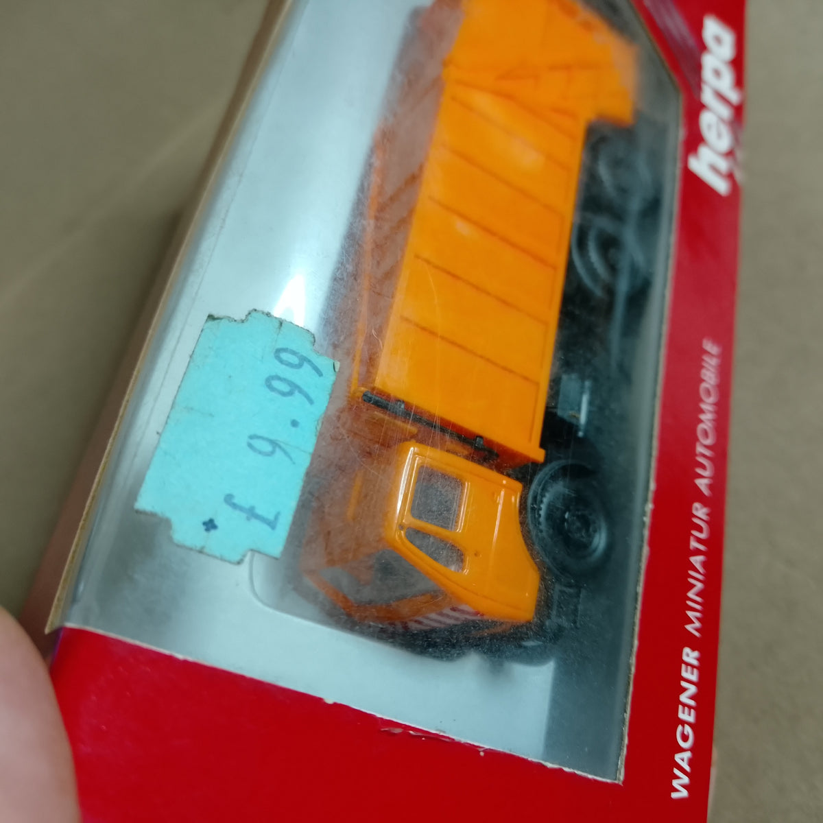 806047 Herpa HO 1:87 Mercedes refuse garbage truck unused in box