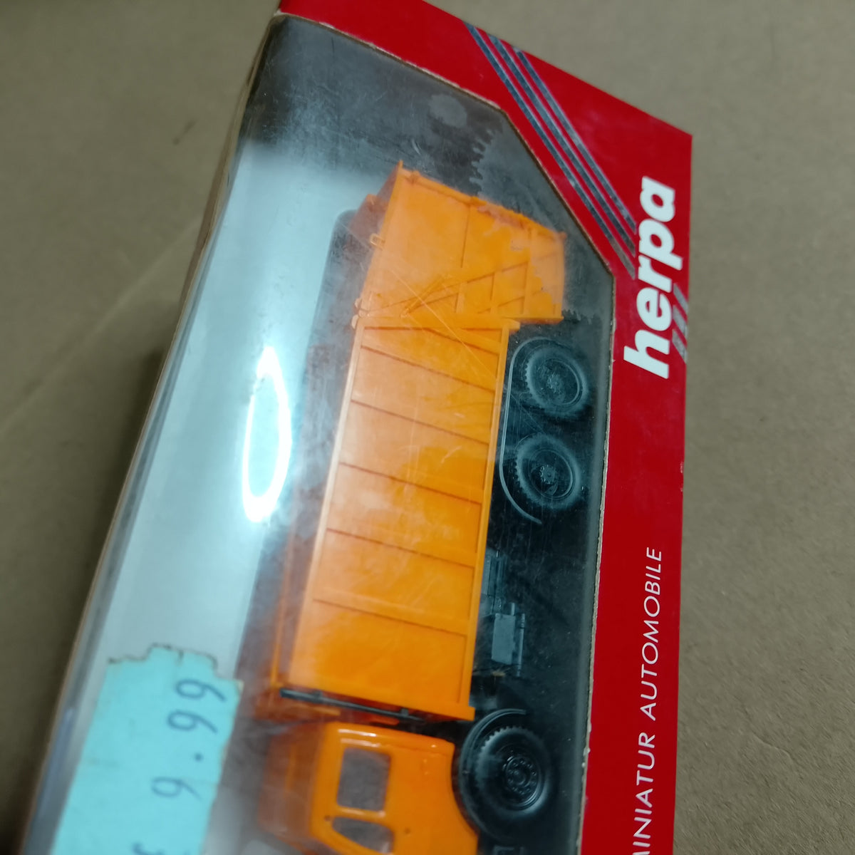 806047 Herpa HO 1:87 Mercedes refuse garbage truck unused in box