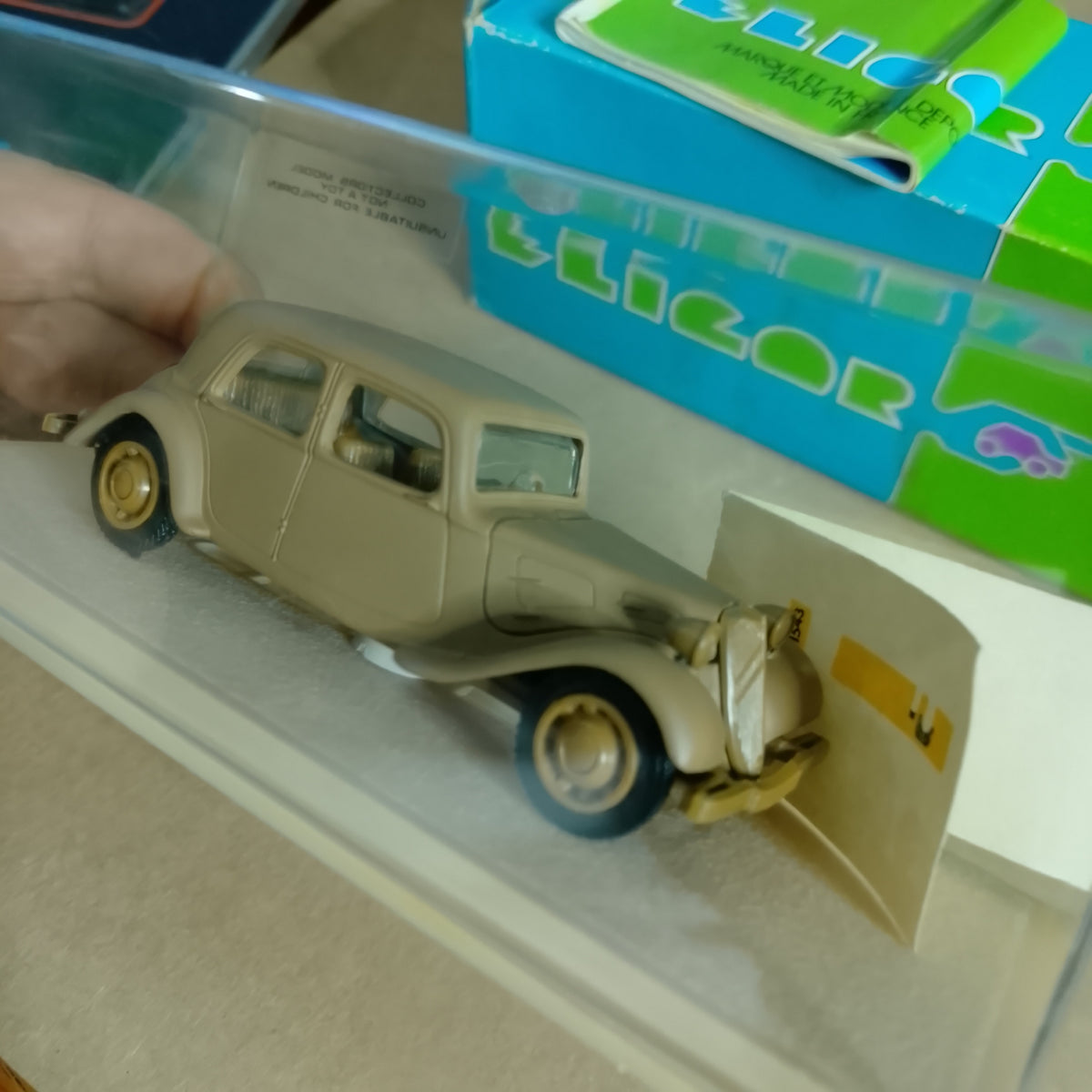 1032 Eligor 1:43 Citroen traction AV Berline 1938 military staff car diecast model boxed