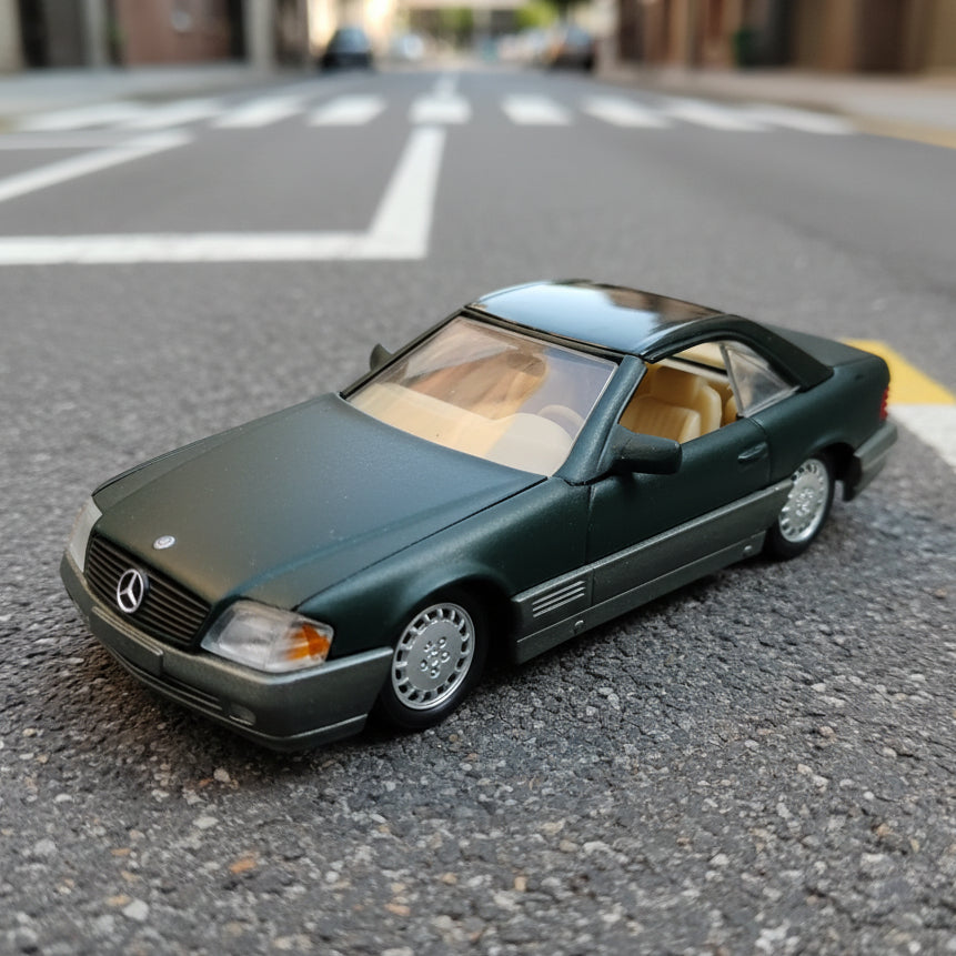 Solido 1:43 Mercedes 500sl coupe 1990 no 1517 loose diecast model vgc