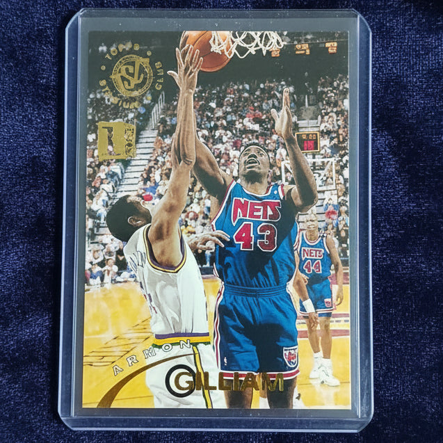 Armon Gilliam 1995 Topps stadium club 1st day issue #322 New Jersey Nets NBA VGC 