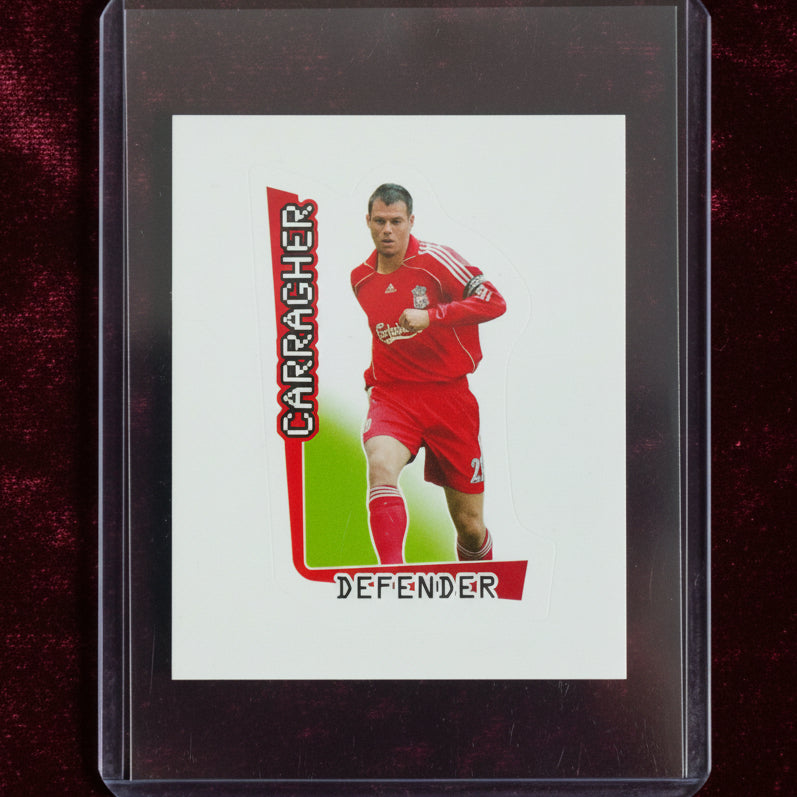 Jamie Garragher Merlin 1996 premier league sticker  #294 Liverpool football Excellent  + sleeved