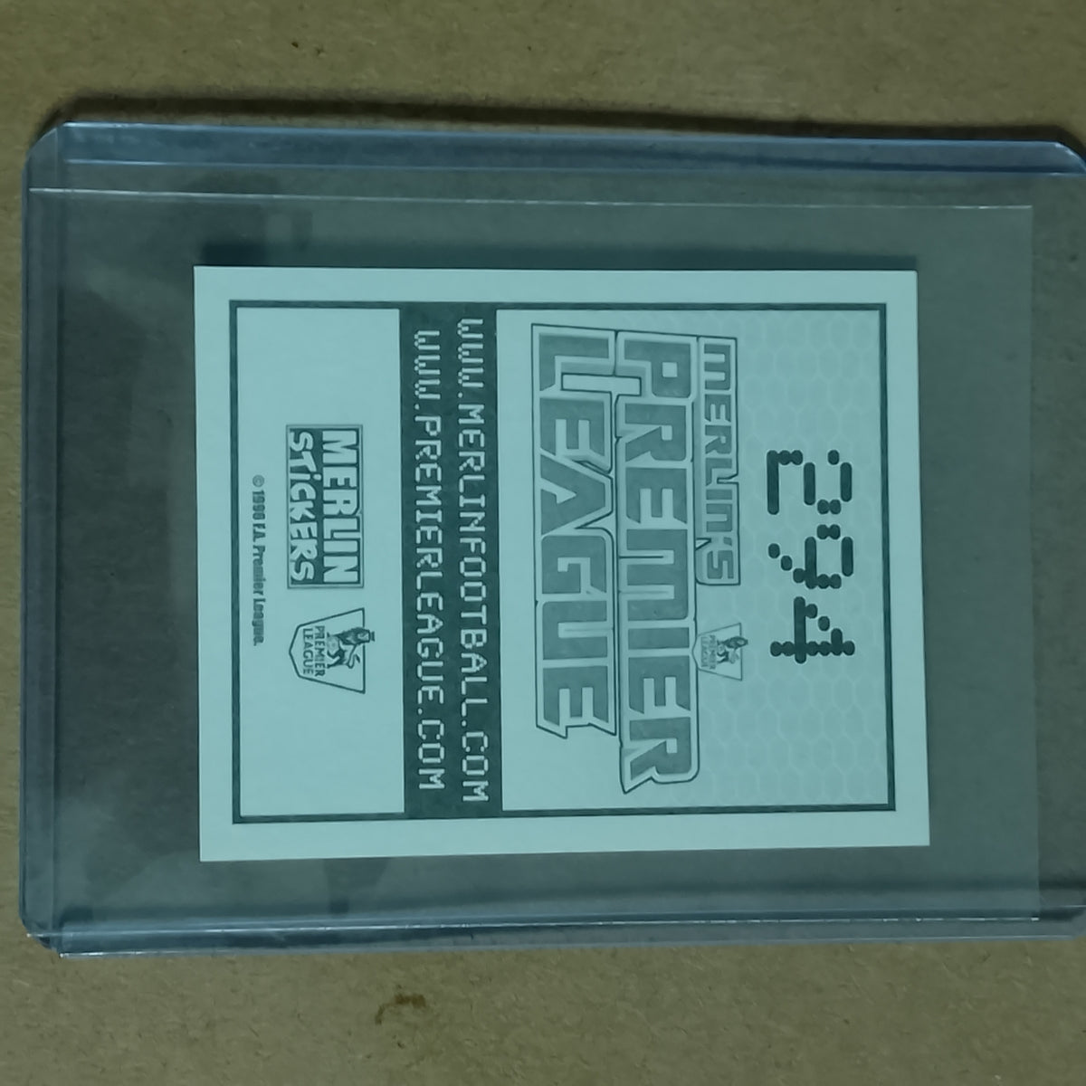 Jamie Garragher Merlin 1996 premier league sticker  #294 Liverpool football Excellent  + sleeved