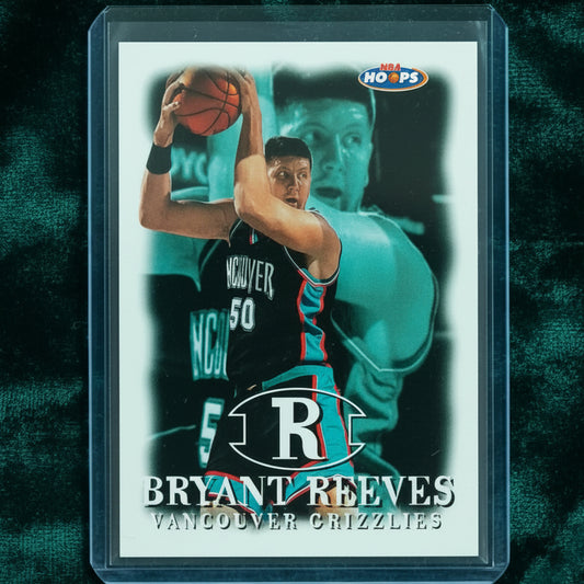 Bryant Reeves 1998 NBA Hoops #107 Vancouver Grizzlies NBA Basketball card VGC