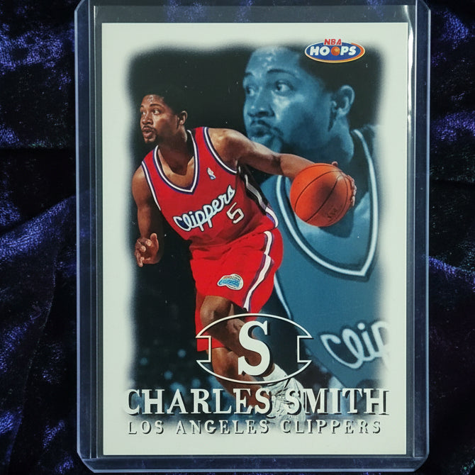 Charles Smith 1998 Skybox NBA Hoops #82 los angeles clippers NBA Basketball card VGC