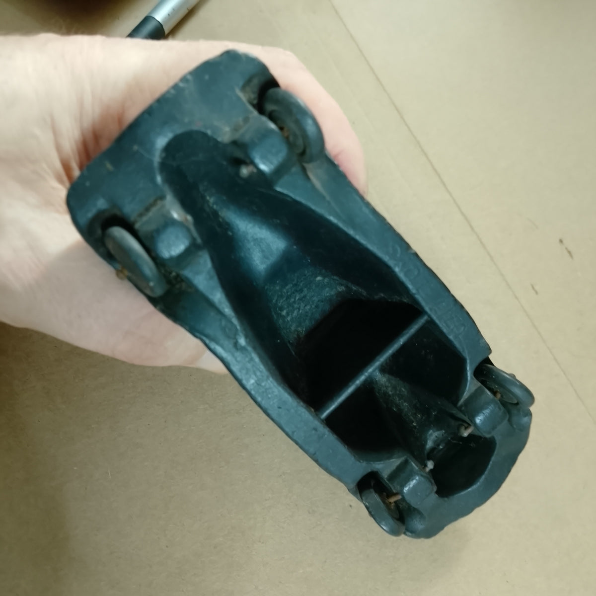 pre-war 1930s hard rubber 0717 Lilo toys vintage sedan car black pretty cool