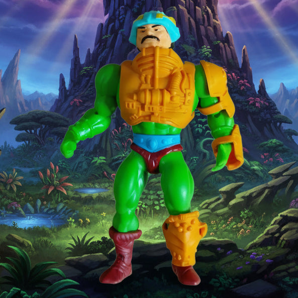 Masters of the Universe 2000 Origins Man-at-arms loose vgc