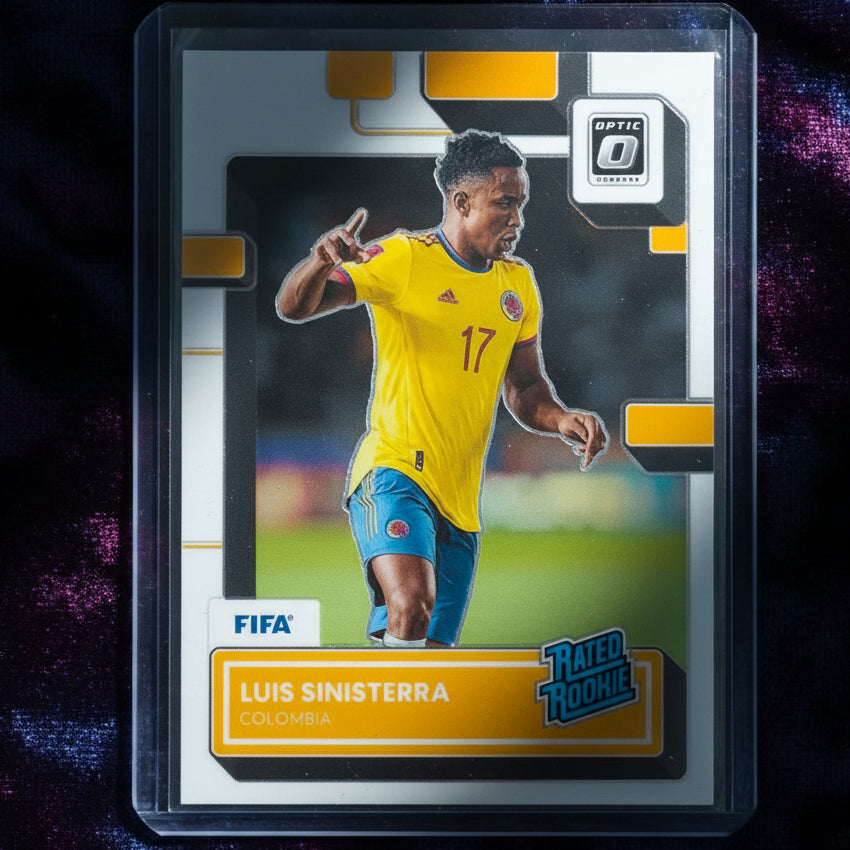 Luis Sinisterra 2022-23 Panini Fifa Donruss Optic rated rookie #195 Columbia n/mint Sleeved