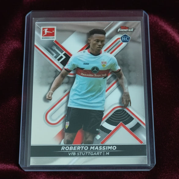 Roberto Massimo 20122 Topps Bundesliga rookie rc #140 vfb stuttgart soccer card excellent +