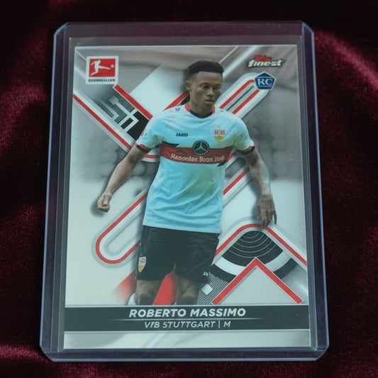 Roberto Massimo 20122 Topps Bundesliga rookie rc #140 vfb stuttgart soccer card excellent +