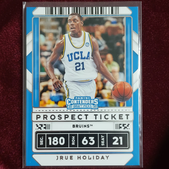 Jrue Holiday 2010 panini contenders prospect ticket #21 UCLA Basketball Good