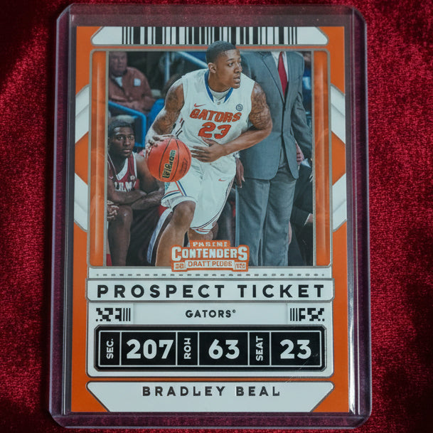 Bradley Beal 2010 panini contenders prospect ticket #35 Gators Basketball vgc-ex