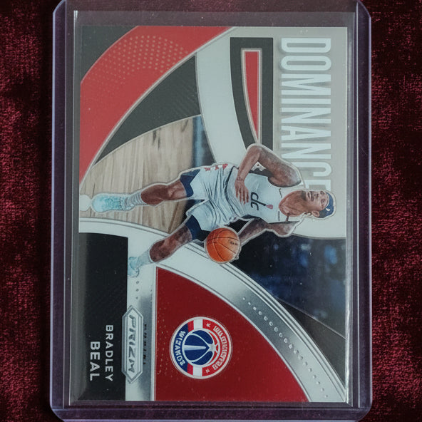 Bradley Beal 2021 Panini Prizm Dominance #13 NBA Basketball Washington Wizards Excellent sleeved