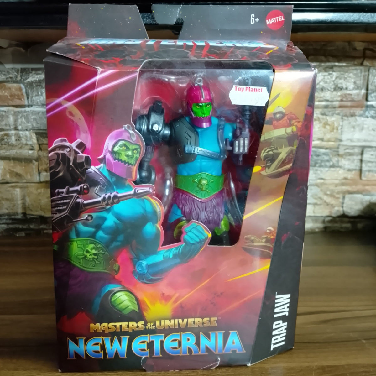 Masters of the Universe New Eternia Trapjaw 2023 Sealed boxed Mattel