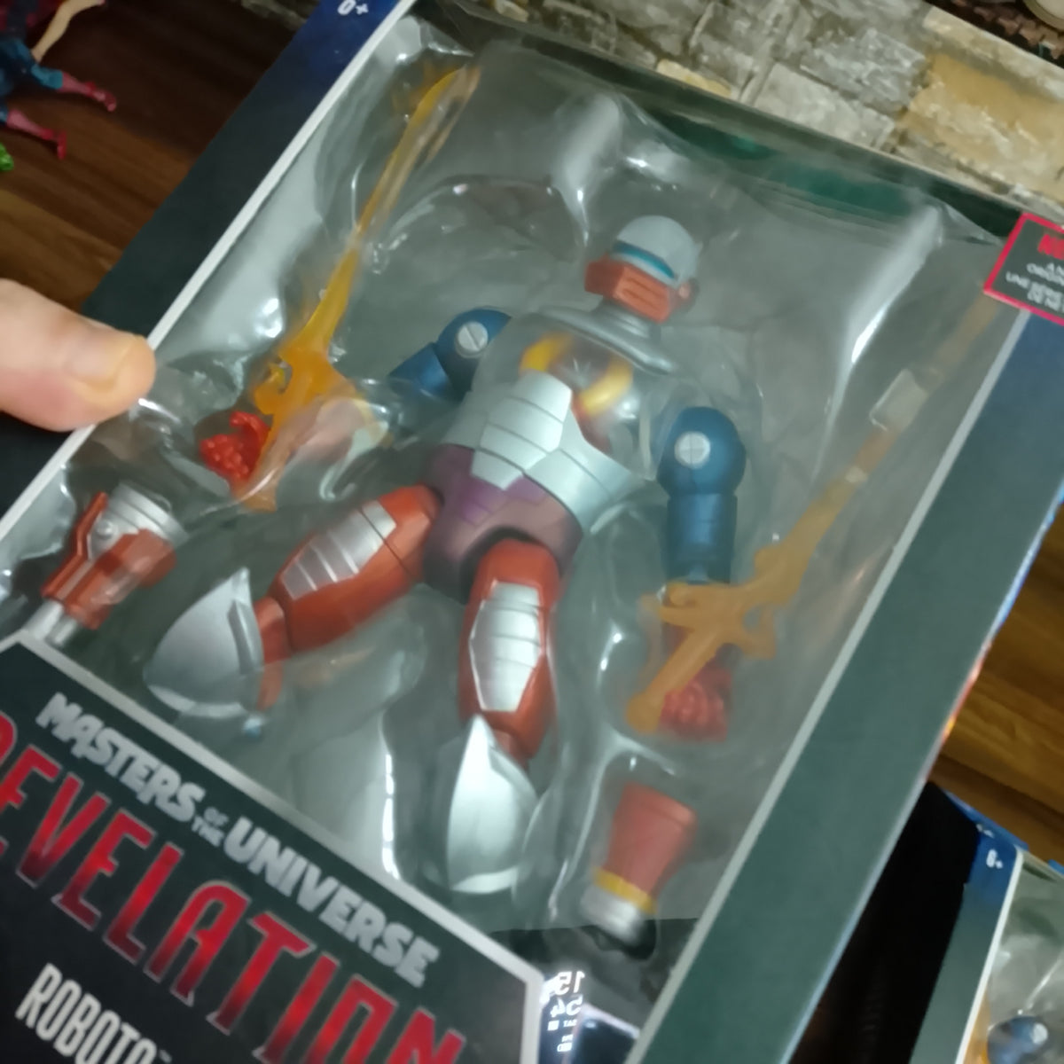 Masters of the Universe Masterverse  Revelation Roboto 2023 Sealed boxed Mattel