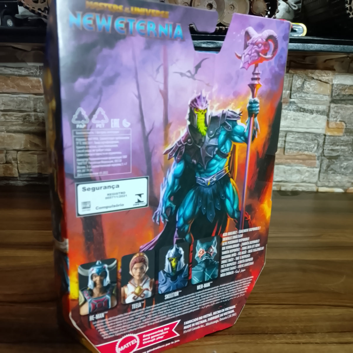 Masters of the Universe Masterverse New Eternia Skeletor 2023 Sealed boxed Mattel