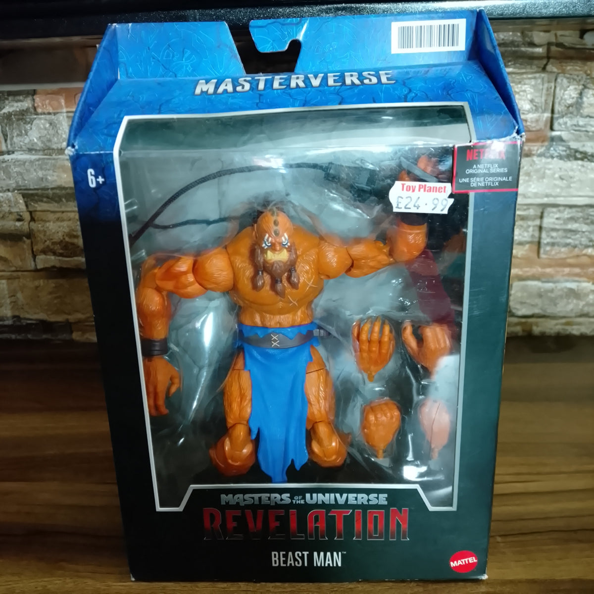 Masters of the Universe Masterverse Revelation Beast Man 2021 Sealed boxed Mattel