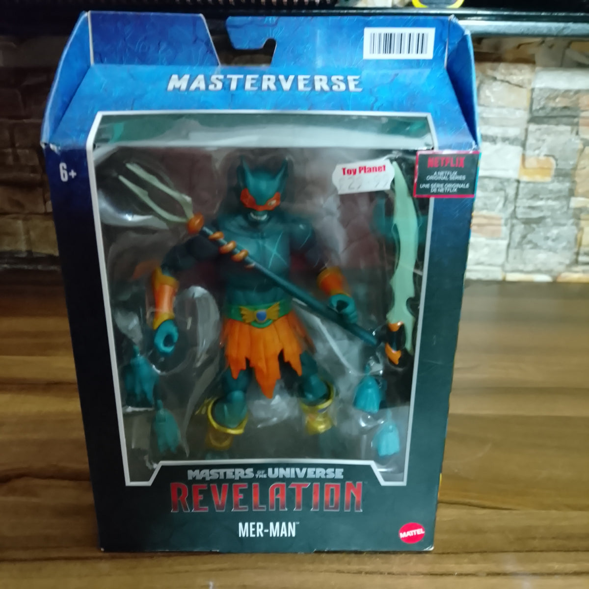 Masters of the Universe Masterverse Revelation Mer-Man 2021 Sealed boxed Mattel