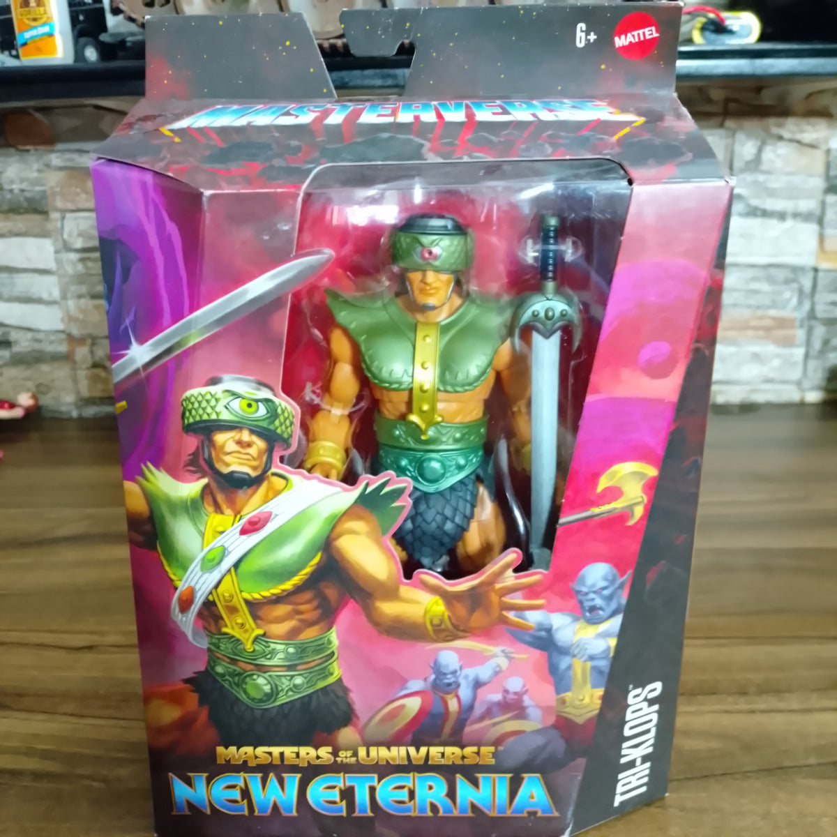 Masters of the Universe Masterverse New Eternia Tri-Klops 2023 Sealed boxed Mattel