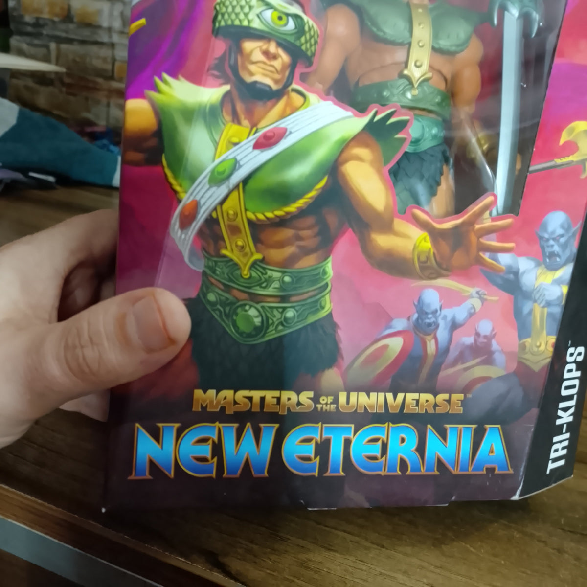 Masters of the Universe Masterverse New Eternia Tri-Klops 2023 Sealed boxed Mattel