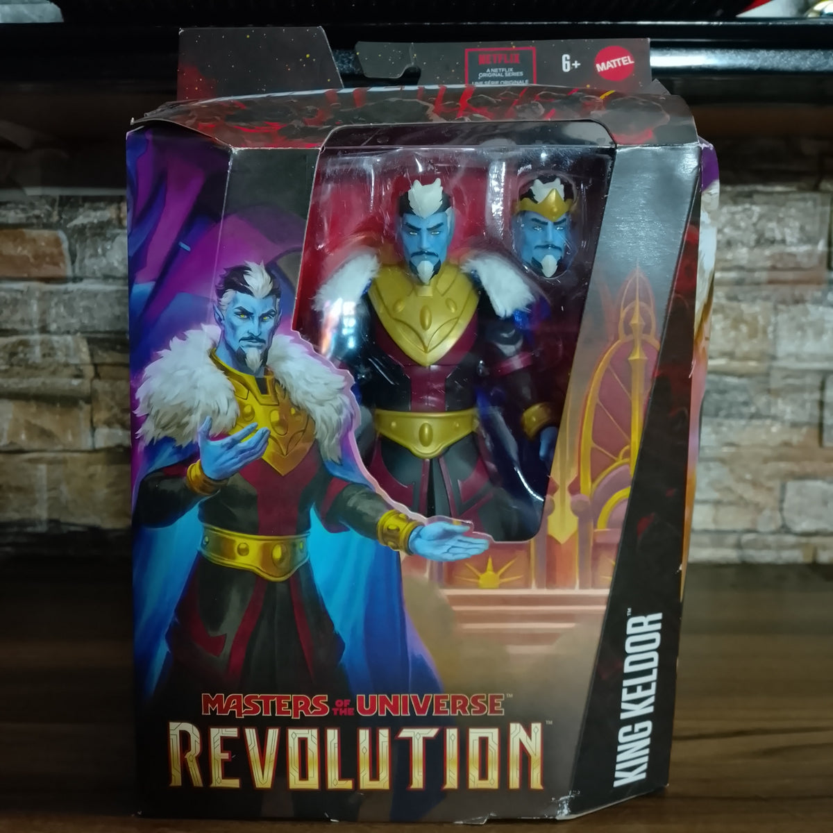 Masters of the Universe Masterverse  Revolution King Keldor 2023 Sealed boxed Mattel