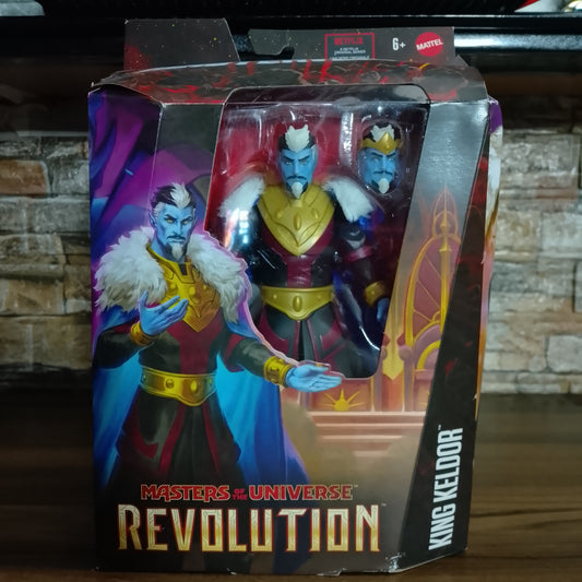 Masters of the Universe Masterverse  Revolution King Keldor 2023 Sealed boxed Mattel