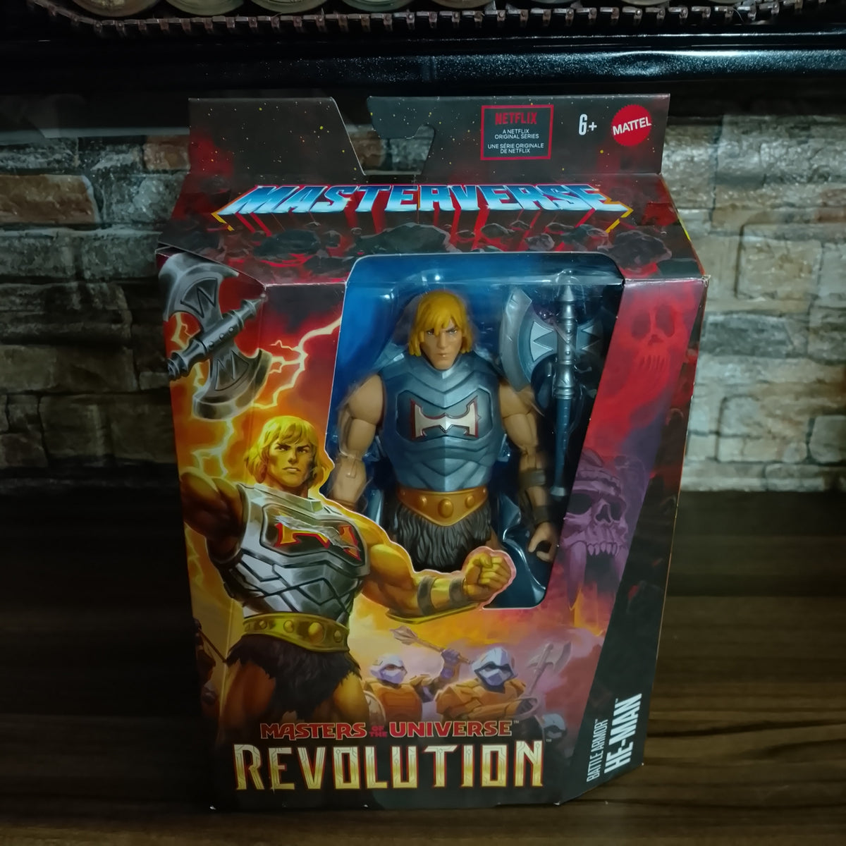 Masters of the Universe Masterverse  Revolution Battle Armor He-Man 2023 Sealed boxed Mattel