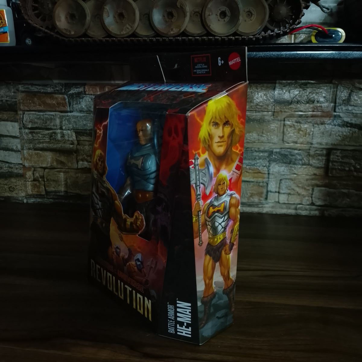 Masters of the Universe Masterverse  Revolution Battle Armor He-Man 2023 Sealed boxed Mattel