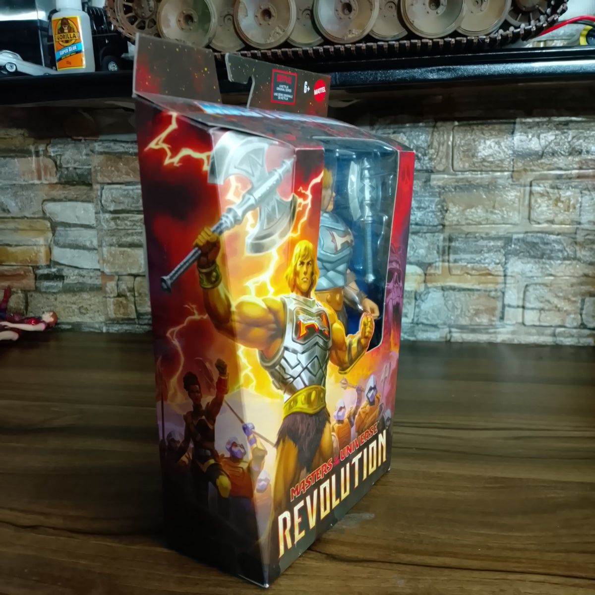 Masters of the Universe Masterverse  Revolution Battle Armor He-Man 2023 Sealed boxed Mattel