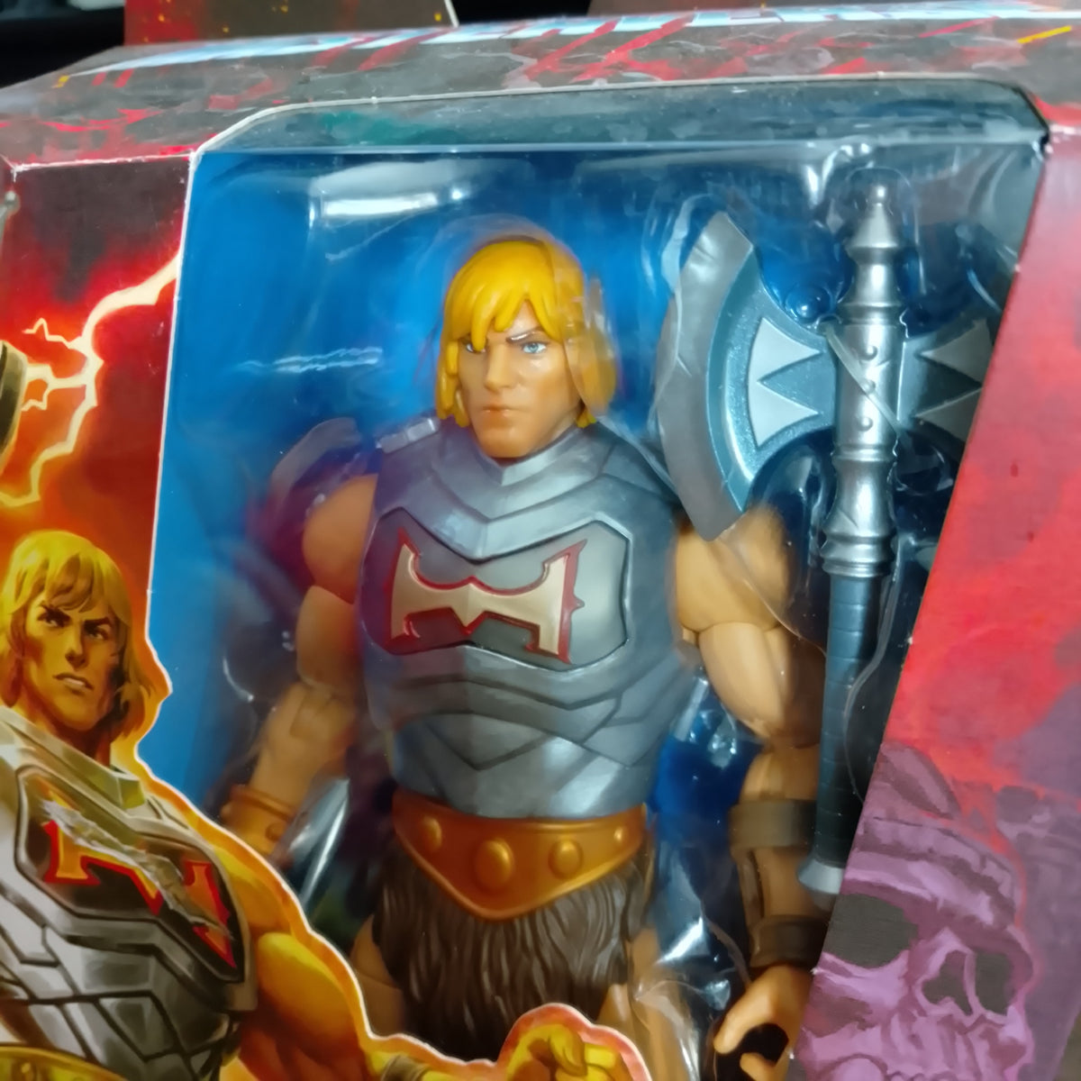 Masters of the Universe Masterverse  Revolution Battle Armor He-Man 2023 Sealed boxed Mattel