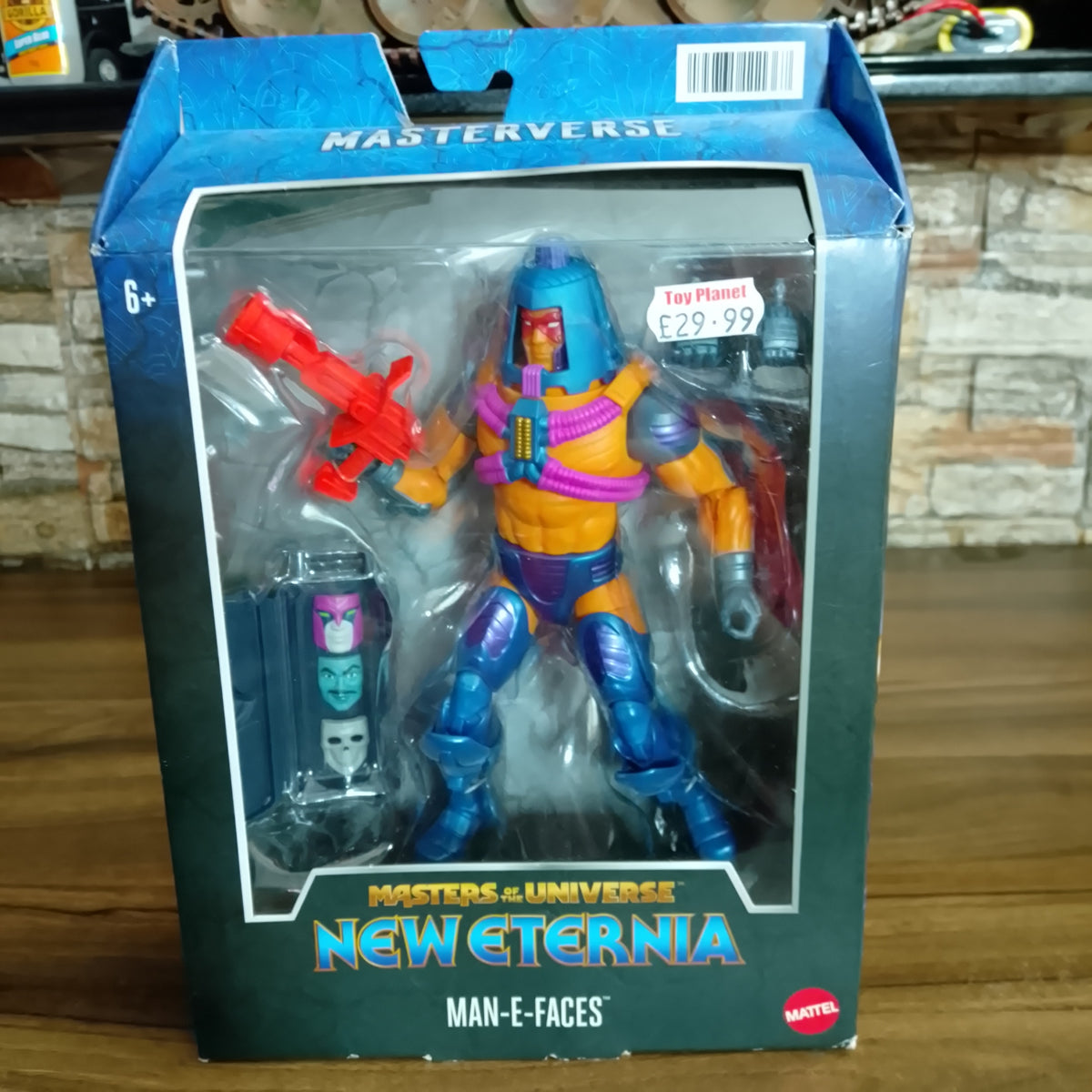 Masters of the Universe Masterverse New Eternia Man-E-Faces 2023 Sealed boxed Mattel
