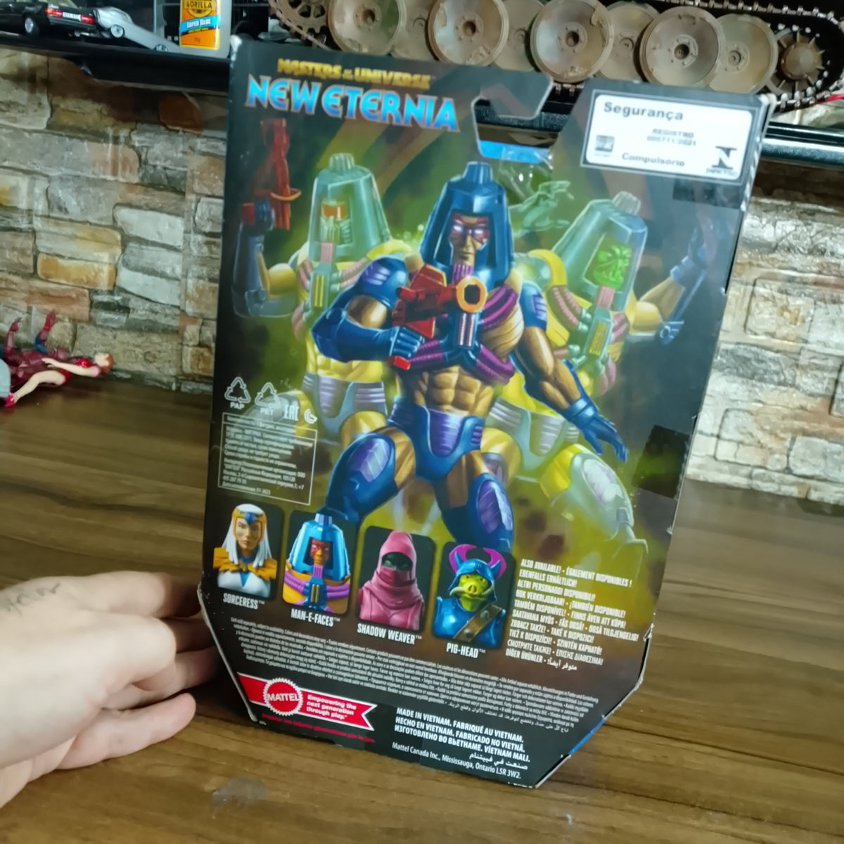 Masters of the Universe Masterverse New Eternia Man-E-Faces 2023 Sealed boxed Mattel