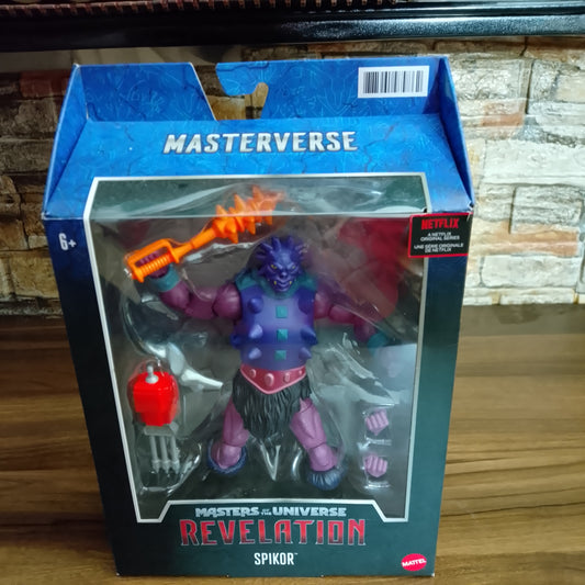 Masters of the Universe Masterverse Revelation Spikor 2021 Sealed boxed Mattel