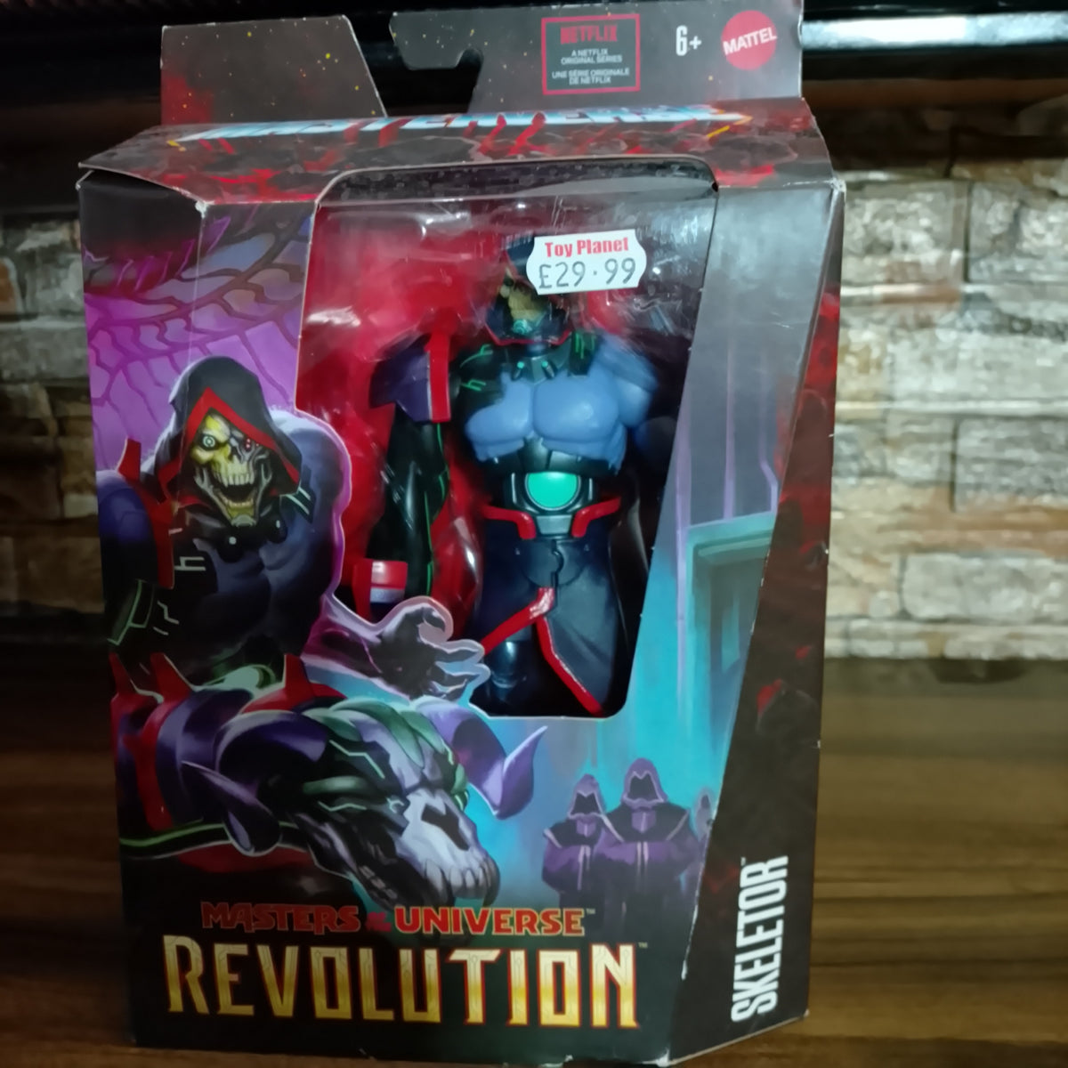 Masters of the Universe Masterverse Revolution Skeletor 2023 Sealed boxed Mattel