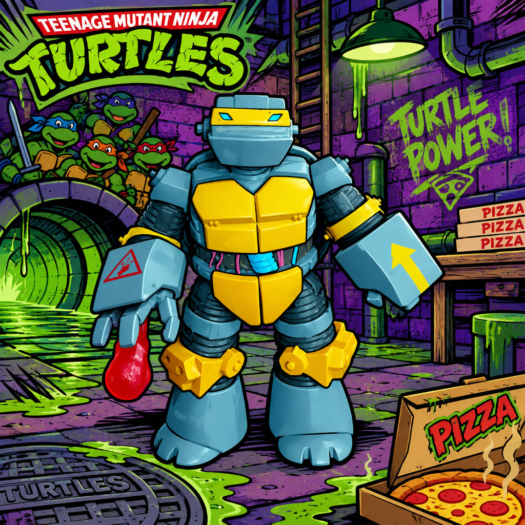 Teenage Mutant Ninja Turtles 2012 Metal Head Complete loose superb example 