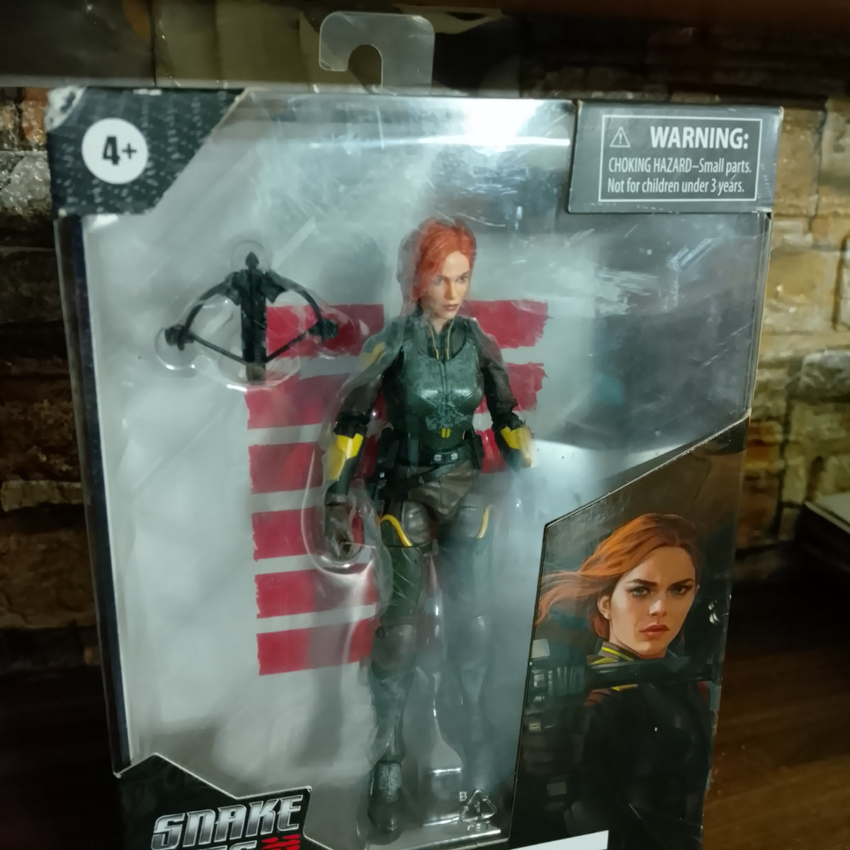 GI JOE Snake Eyes Origins classified series Scarlet 6 inch figure sealed boxed