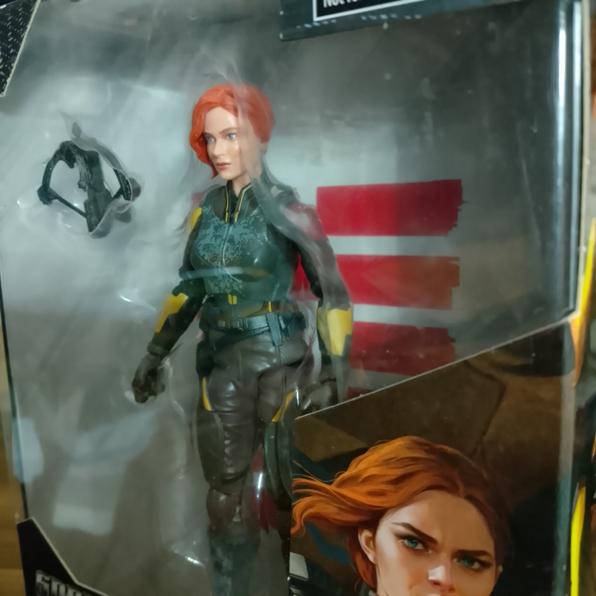 GI JOE Snake Eyes Origins classified series Scarlet 6 inch figure sealed boxed