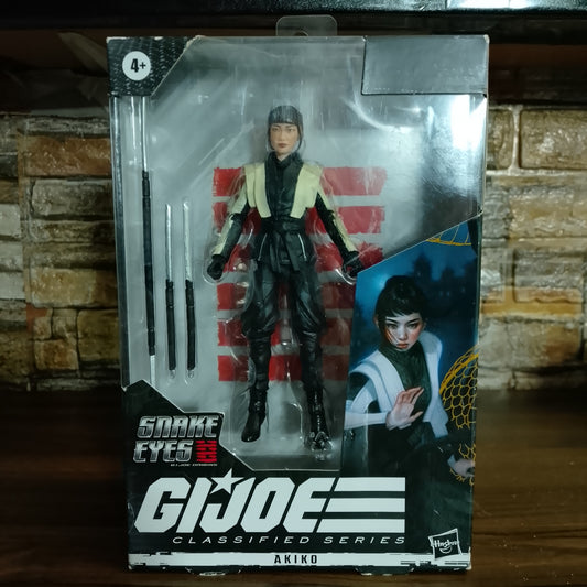 GI JOE Snake Eyes Origins classified series Akito 6 inch figure sealed boxed