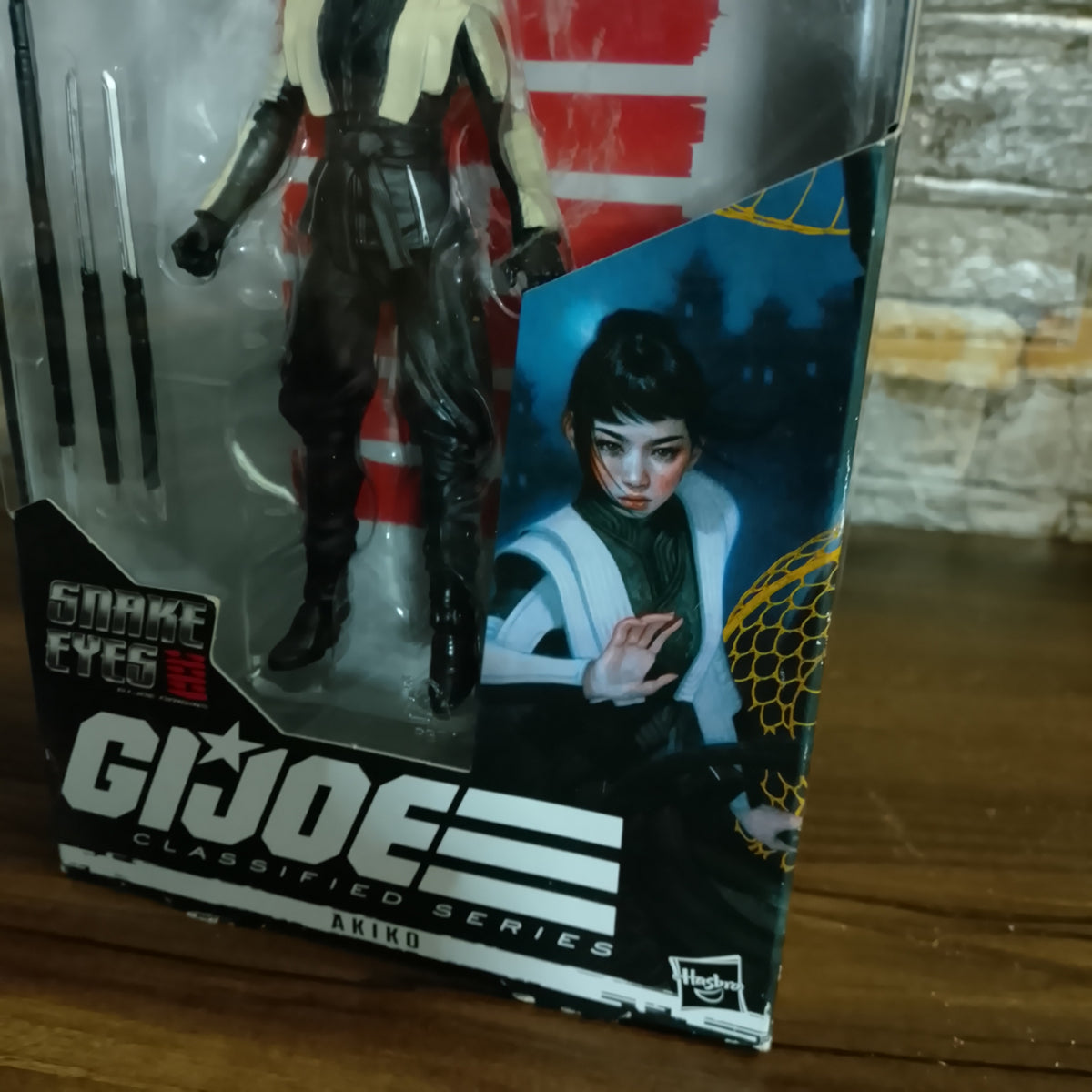 GI JOE Snake Eyes Origins classified series Akito 6 inch figure sealed boxed